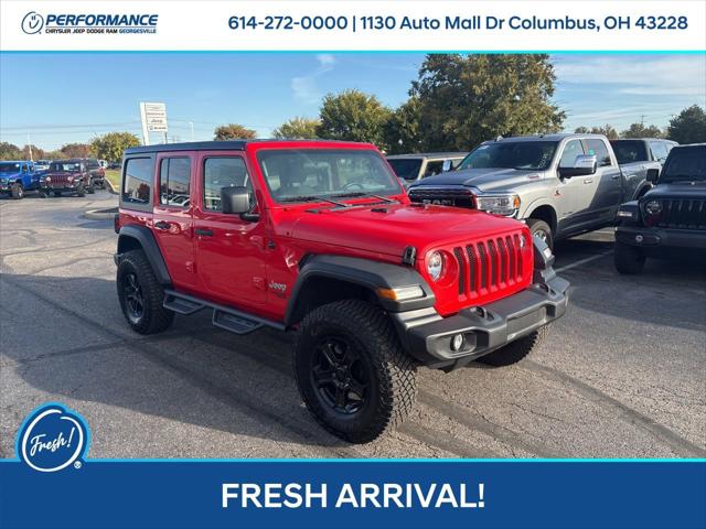 2020 Jeep Wrangler Unlimited Sport S 4X4 2020 Jeep Wrangler Unlimited Sport S 4X4