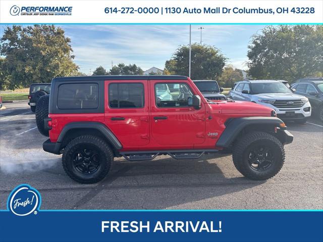 2020 Jeep Wrangler Unlimited Sport S 4X4 2020 Jeep Wrangler Unlimited Sport S 4X4