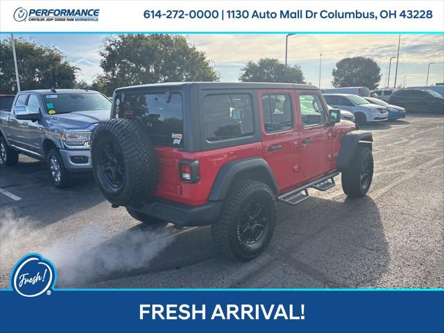 2020 Jeep Wrangler Unlimited Sport S 4X4 2020 Jeep Wrangler Unlimited Sport S 4X4
