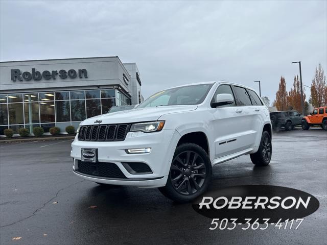 2018 Jeep Grand Cherokee High Altitude 4x4 2018 Jeep Grand Cherokee High Altitude 4x4