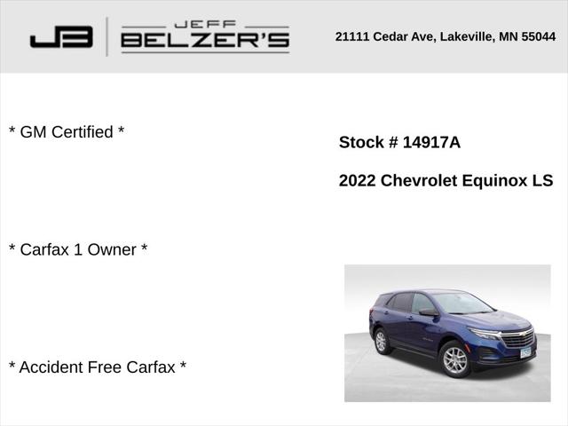 2022 Chevrolet Equinox AWD LS 2022 Chevrolet Equinox AWD LS