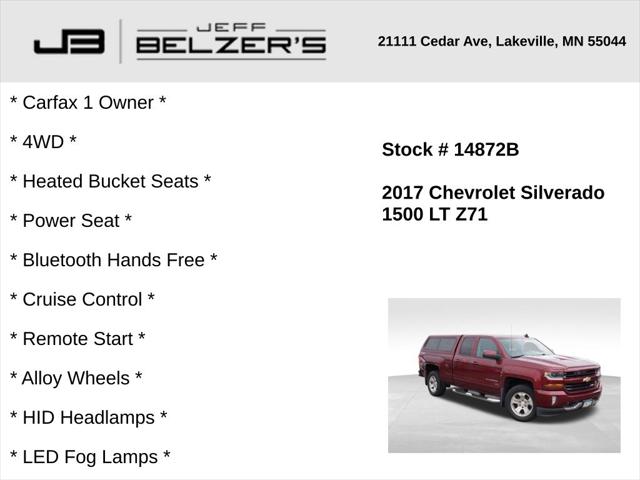 2017 Chevrolet Silverado 1500 2LT 2017 Chevrolet Silverado 1500 2LT