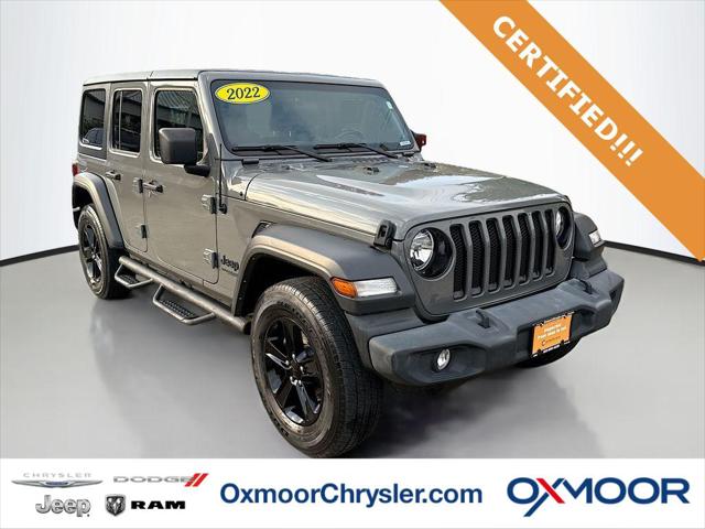 2022 Jeep Wrangler Unlimited Sport Altitude 4x4 2022 Jeep Wrangler Unlimited Sport Altitude 4x4