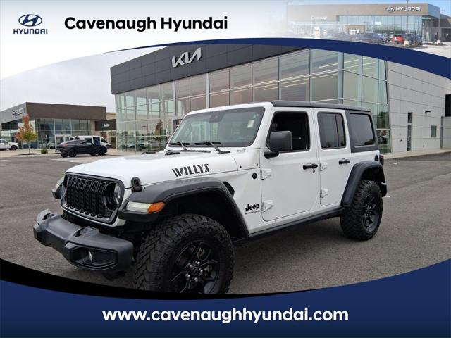 2024 Jeep Wrangler 4-Door Willys 4x4 2024 Jeep Wrangler 4-Door Willys 4x4