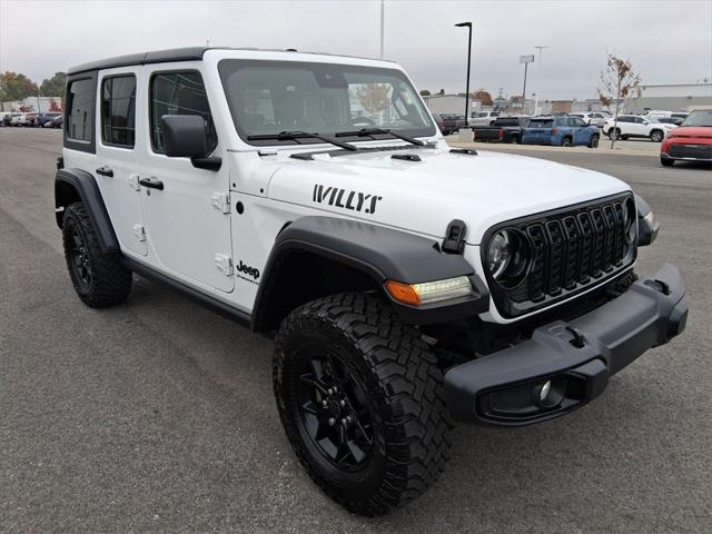 2024 Jeep Wrangler 4-Door Willys 4x4 2024 Jeep Wrangler 4-Door Willys 4x4