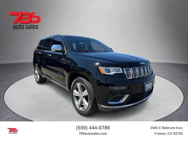 2017 Jeep Grand Cherokee Summit 4x4 for sale in Fresno, CA