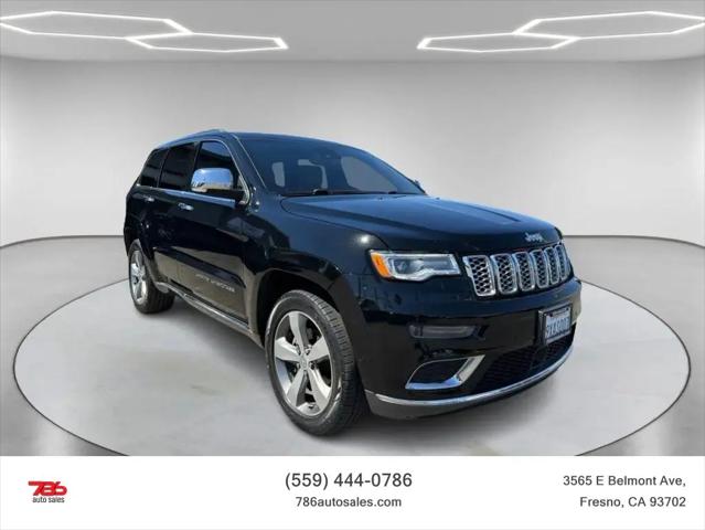 2017 Jeep Grand Cherokee Summit 4x4 for sale in Fresno, CA