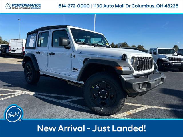 2026 Jeep Wrangler WRANGLER 4-DOOR SPORT 2026 Jeep Wrangler WRANGLER 4-DOOR SPORT