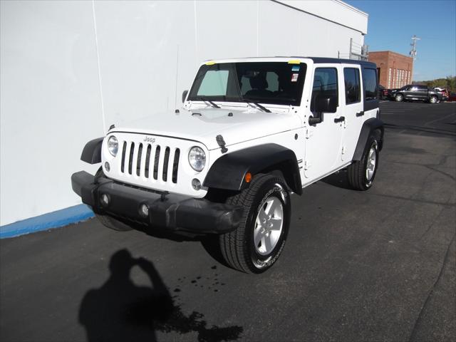 2018 Jeep Wrangler JK Unlimited Sport S 4x4 2018 Jeep Wrangler JK Unlimited Sport S 4x4