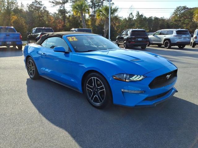 2022 Ford Mustang EcoBoost Premium Convertible 2022 Ford Mustang EcoBoost Premium Convertible