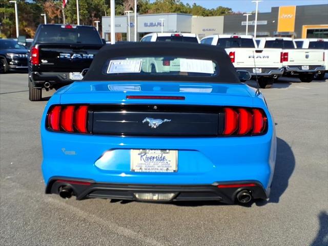 2022 Ford Mustang EcoBoost Premium Convertible 2022 Ford Mustang EcoBoost Premium Convertible