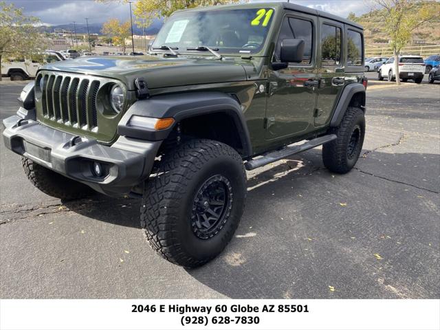 2021 Jeep Wrangler Unlimited Sport S 4x4 2021 Jeep Wrangler Unlimited Sport S 4x4