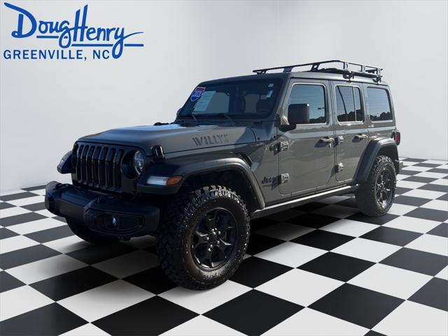 2021 Jeep Wrangler Unlimited Willys 4x4 2021 Jeep Wrangler Unlimited Willys 4x4