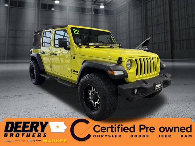 2022 Jeep Wrangler Unlimited Sport 4x4 2022 Jeep Wrangler Unlimited Sport 4x4