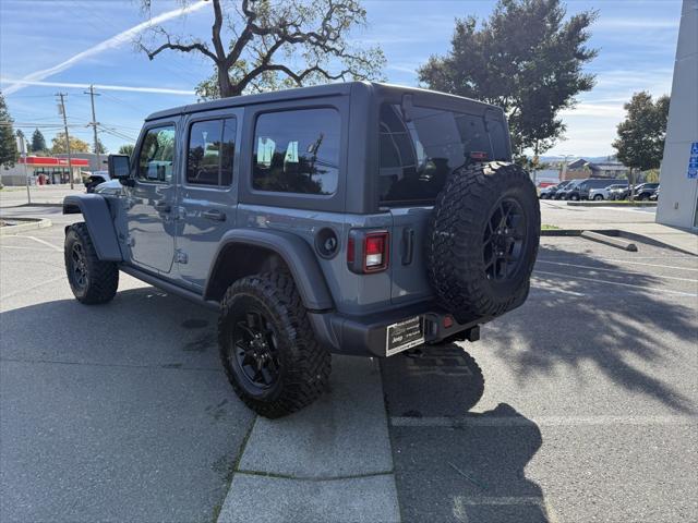 2025 Jeep Wrangler WRANGLER 4-DOOR WILLYS 2025 Jeep Wrangler WRANGLER 4-DOOR WILLYS