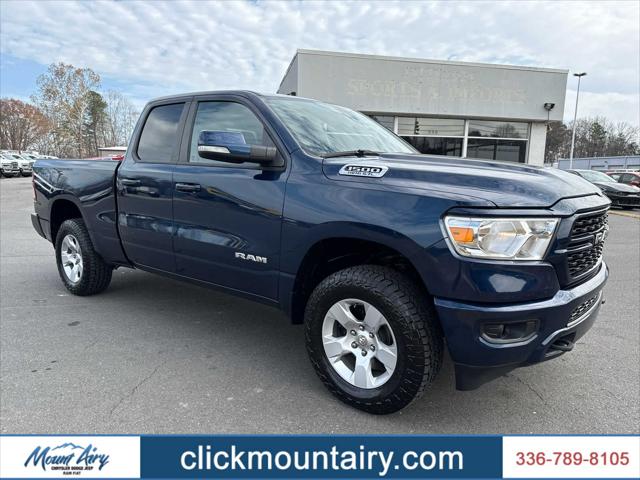 2022 RAM 1500 Big Horn Quad Cab 4x4 64 Box 2022 RAM 1500 Big Horn Quad Cab 4x4 64 Box