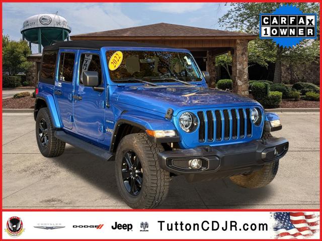 2022 Jeep Wrangler Unlimited Sahara 4x4 2022 Jeep Wrangler Unlimited Sahara 4x4