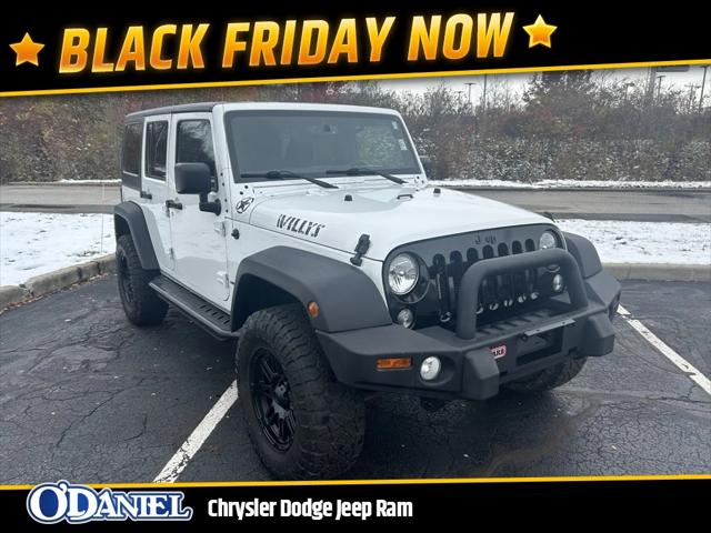 2016 Jeep Wrangler Unlimited Willys Wheeler 2016 Jeep Wrangler Unlimited Willys Wheeler
