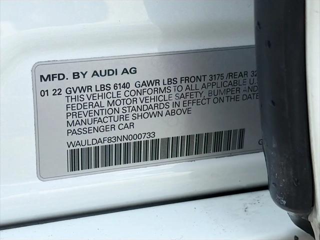 2022 Audi A8 L 55 TFSI quattro Tiptronic