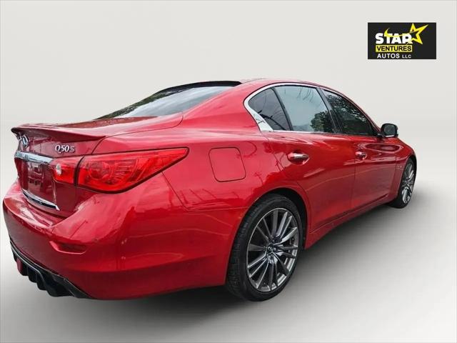 2017 INFINITI Q50 3.0t Red Sport 400