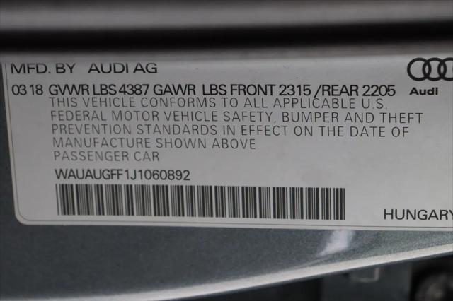 2018 Audi A3 2.0T Premium