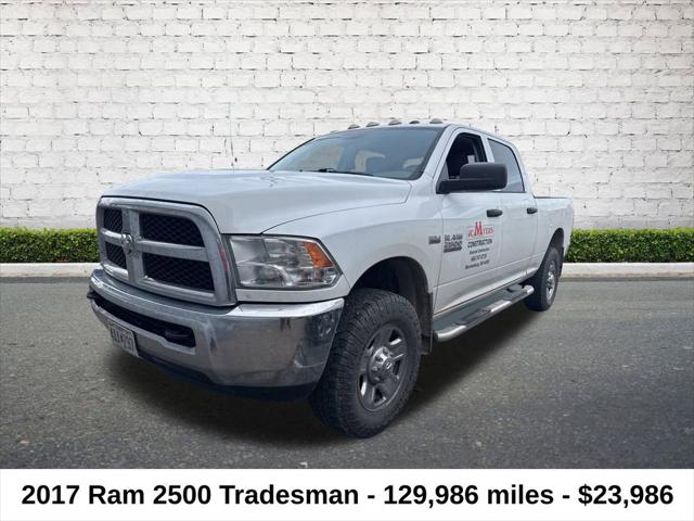 2017 RAM 2500 Tradesman Crew Cab 4x4 64 Box 2017 RAM 2500 Tradesman Crew Cab 4x4 64 Box