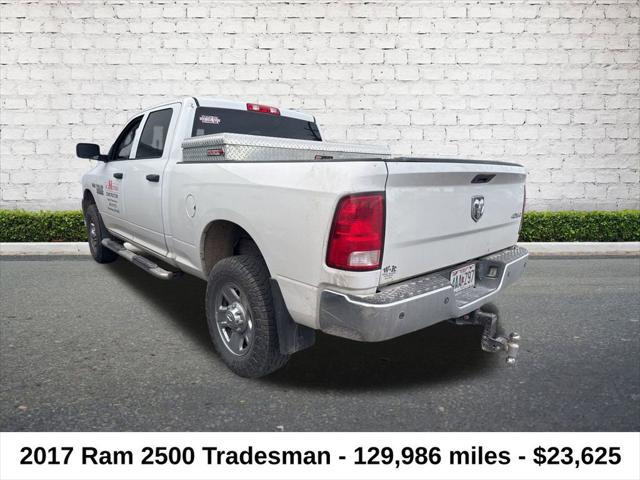 2017 RAM 2500 Tradesman Crew Cab 4x4 64 Box 2017 RAM 2500 Tradesman Crew Cab 4x4 64 Box