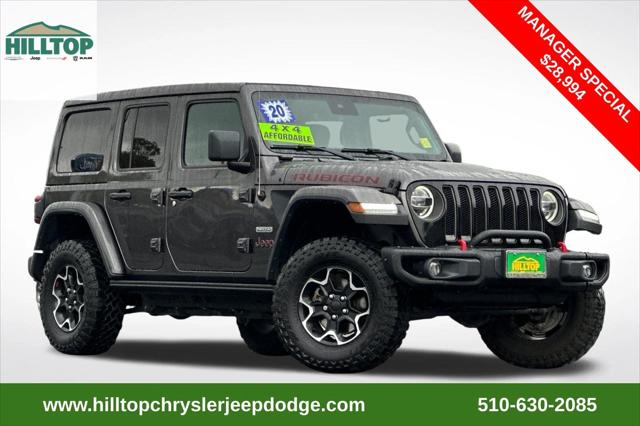 2020 Jeep Wrangler Unlimited Rubicon Recon 4X4