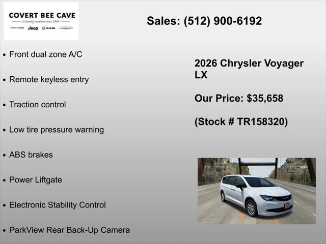 2026 Chrysler Voyager LX