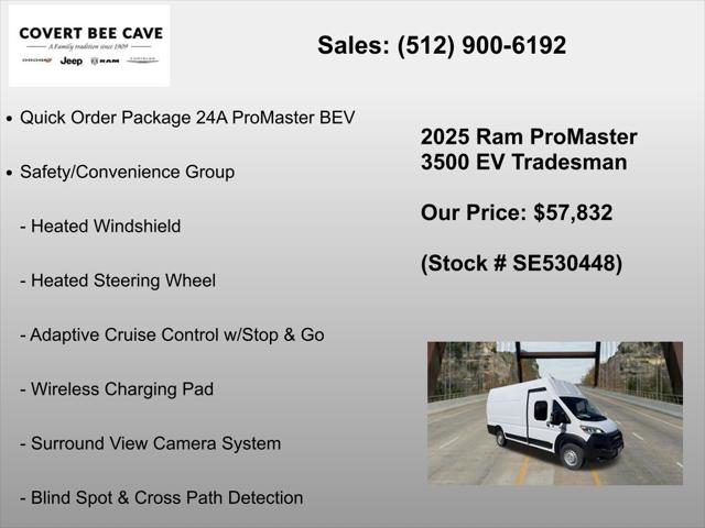 2025 Ram ProMaster Step Van Super High Roof 159" WB EXT