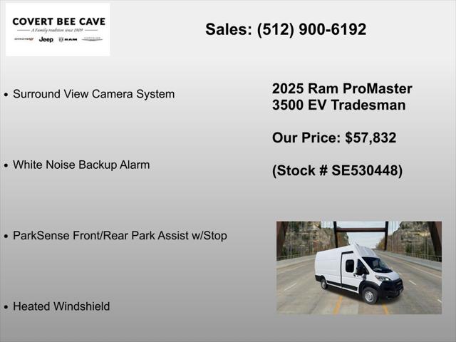 2025 Ram ProMaster Step Van Super High Roof 159" WB EXT