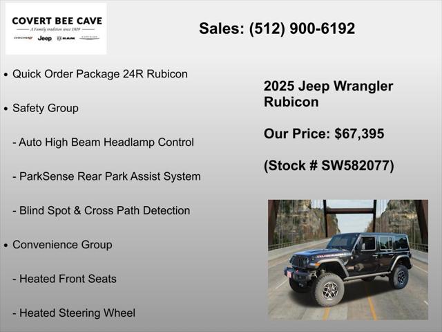 2025 Jeep Wrangler 4-Door Rubicon 4x4