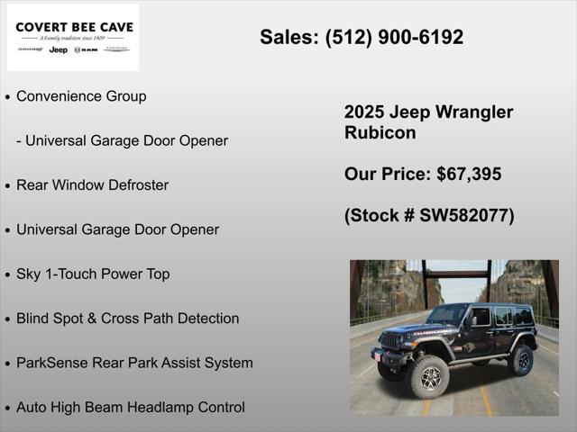 2025 Jeep Wrangler 4-Door Rubicon 4x4