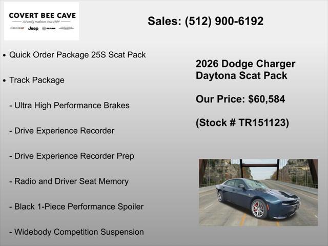 2026 Dodge Charger Daytona 4-Door Scat Pack AWD