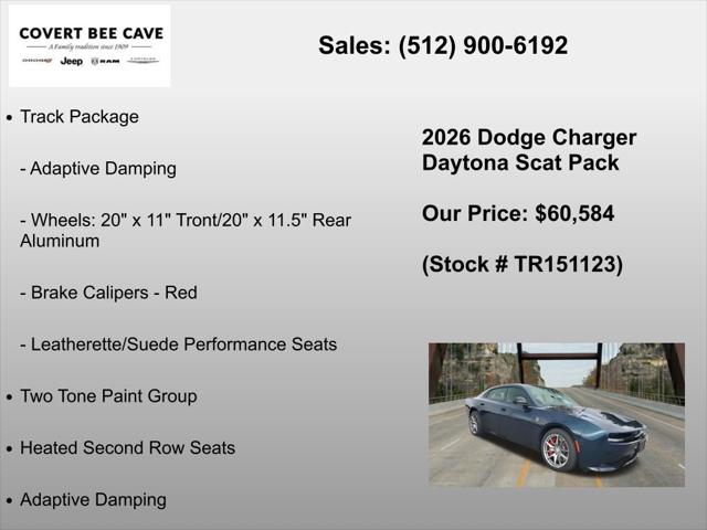 2026 Dodge Charger Daytona 4-Door Scat Pack AWD