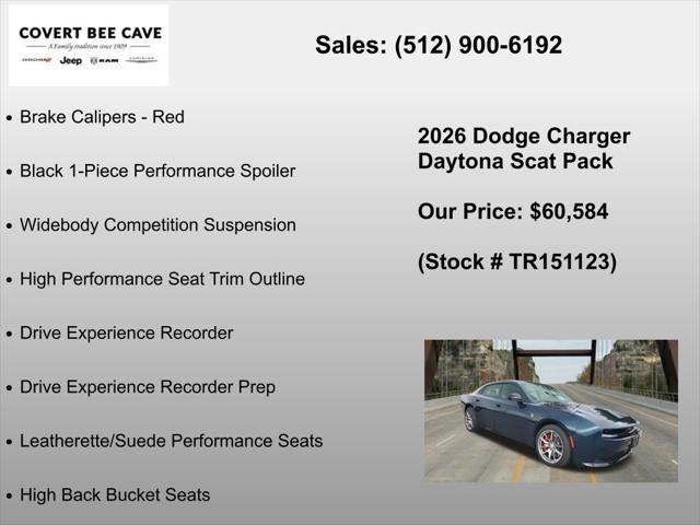2026 Dodge Charger Daytona 4-Door Scat Pack AWD