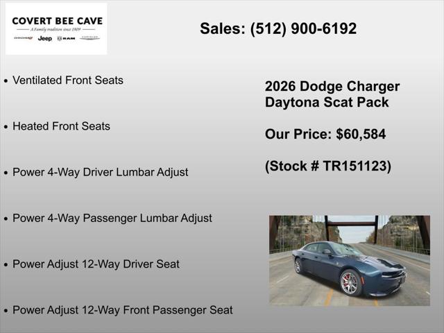 2026 Dodge Charger Daytona 4-Door Scat Pack AWD