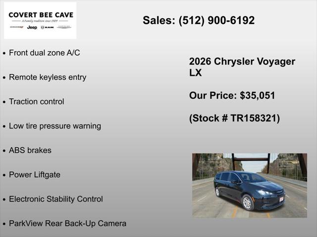 2026 Chrysler Voyager LX
