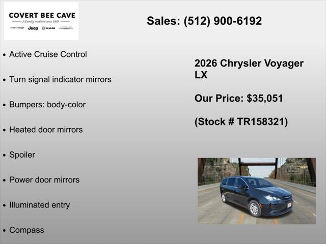 2026 Chrysler Voyager LX