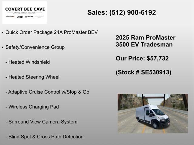 2025 Ram ProMaster Step Van Super High Roof 159" WB EXT