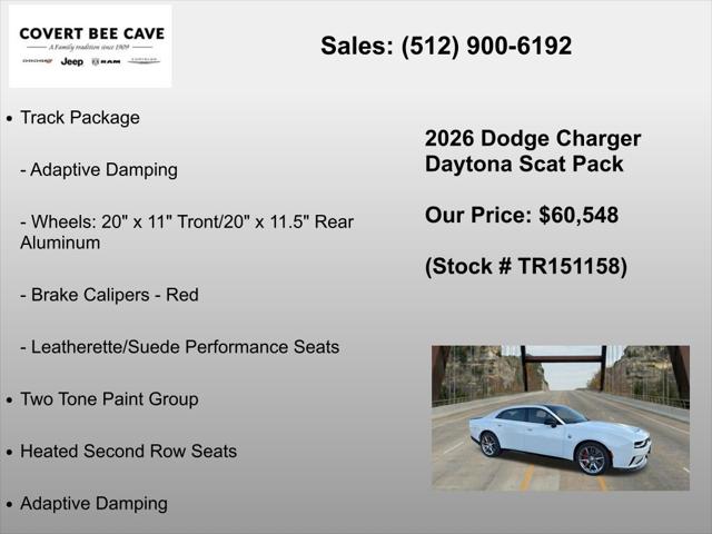 2026 Dodge Charger Daytona 4-Door Scat Pack AWD