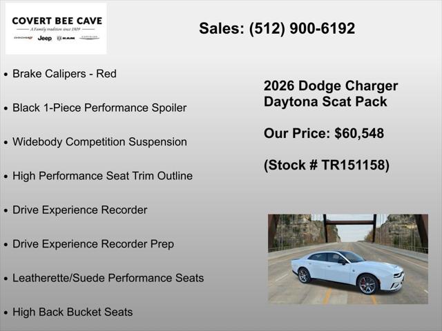 2026 Dodge Charger Daytona 4-Door Scat Pack AWD
