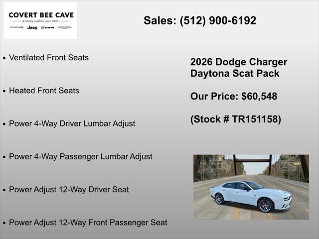 2026 Dodge Charger Daytona 4-Door Scat Pack AWD