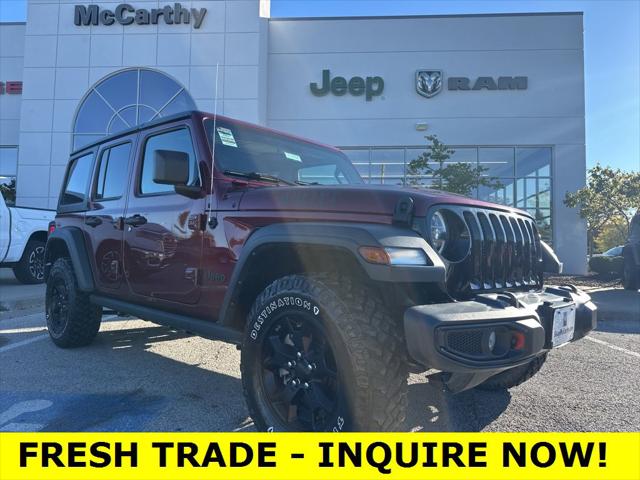 2021 Jeep Wrangler Unlimited Willys 4x4 2021 Jeep Wrangler Unlimited Willys 4x4