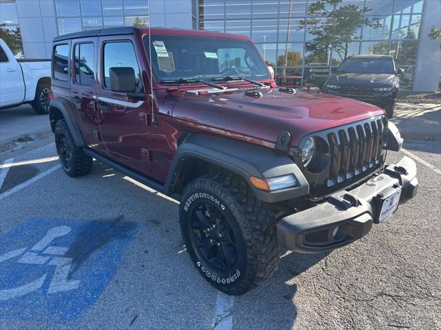 2021 Jeep Wrangler Unlimited Willys 4x4 2021 Jeep Wrangler Unlimited Willys 4x4