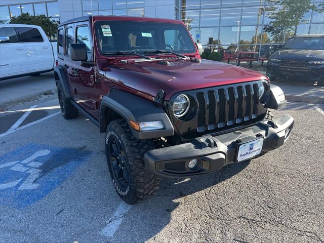 2021 Jeep Wrangler Unlimited Willys 4x4 2021 Jeep Wrangler Unlimited Willys 4x4
