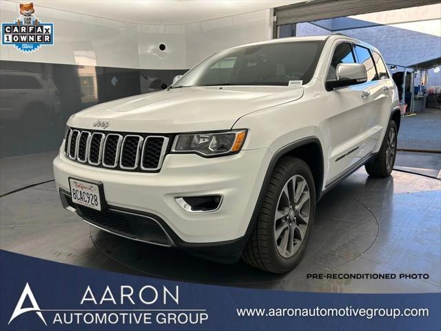 2018 Jeep Grand Cherokee Limited 4x2 2018 Jeep Grand Cherokee Limited 4x2