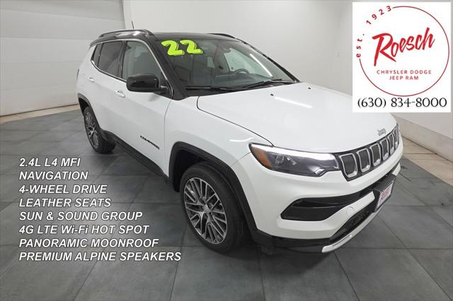 2022 Jeep Compass Limited 4x4 2022 Jeep Compass Limited 4x4