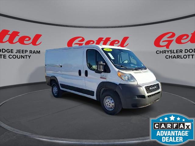 2021 RAM ProMaster 1500 Cargo Van Low Roof 136 WB