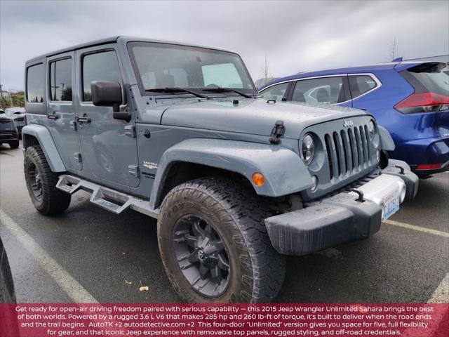 2015 Jeep Wrangler Unlimited Sahara 2015 Jeep Wrangler Unlimited Sahara
